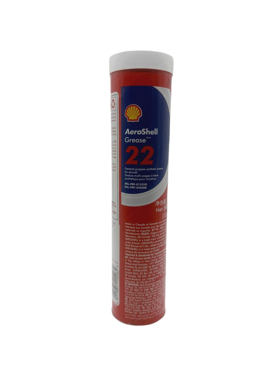 Aeroshell 20 AeroShell™ Grease 22 Advanced General-Purpose Synthetic Aircraft Grease ...