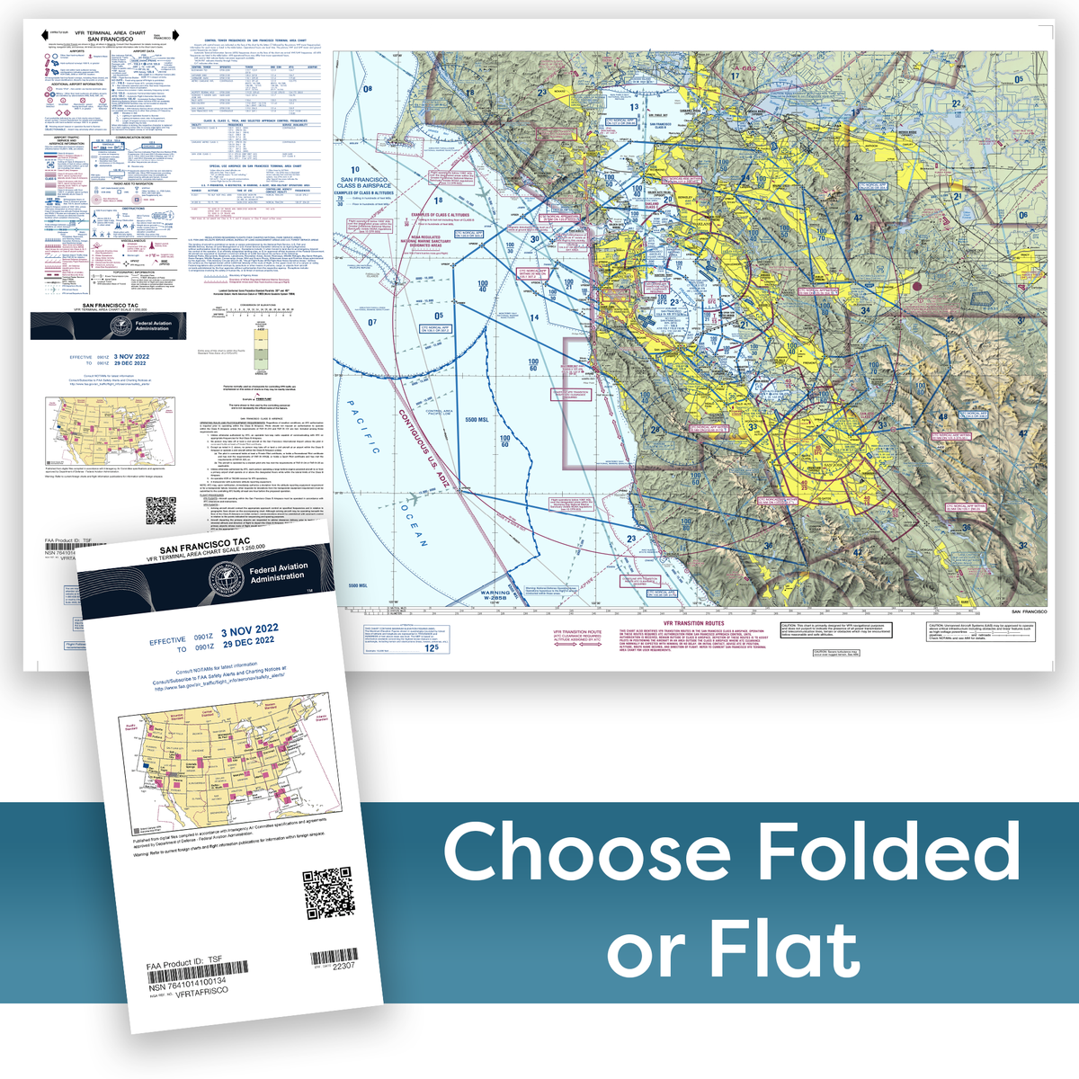 Falcon Key Fa3 Chart.pdf FAA Chart: VFR TAC SAN FRANCISCO (Current Edition) 2023